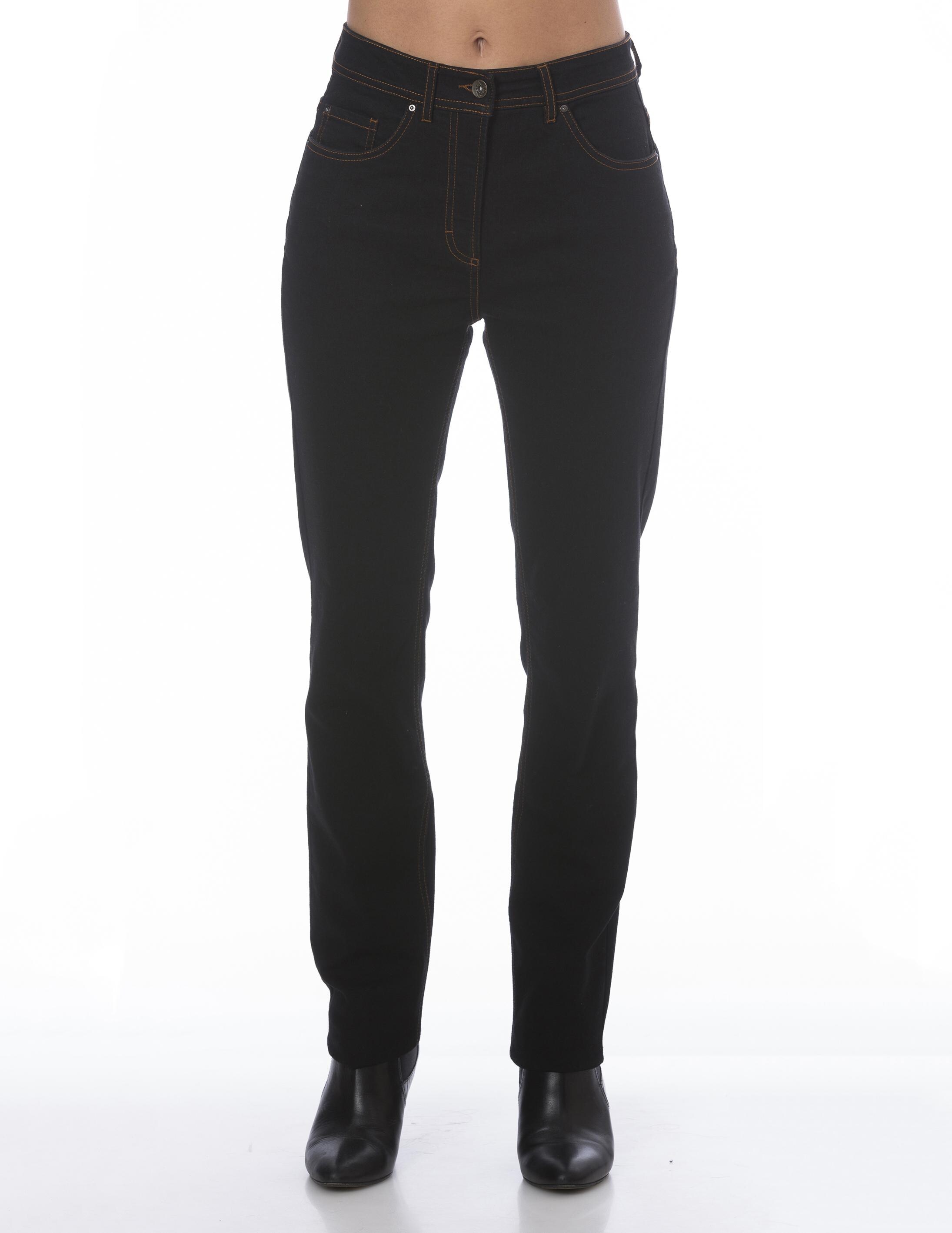 Byxa Lång Denim Svart